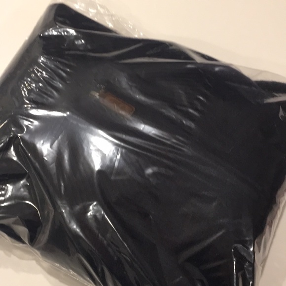 Polo L MENs 100% Cashmere, 1/2 Zip Navy - Picture 9 of 9